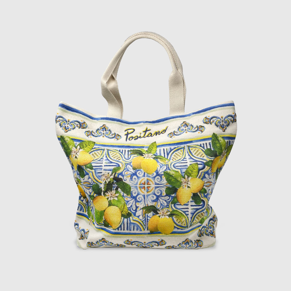Sicilian Lemon “Coffa” Straw Bag – Oriana Lamarca LLC